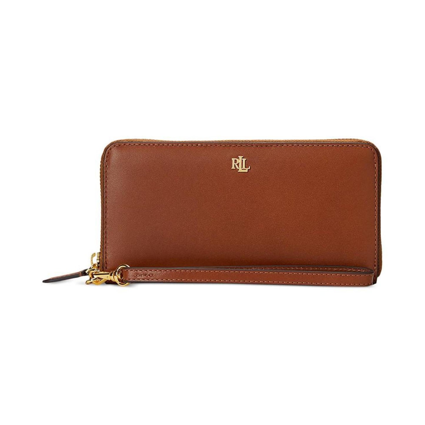 Leather Continental Wristlet