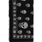 Alexander mcqueen light wool skull scarf