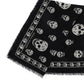 Alexander mcqueen light wool skull scarf