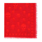 Alexander mcqueen skull scarf in light wool