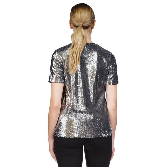 Women's Sequined Logo T-Shirt