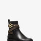 Rory Logo and Leather Ankle Boot