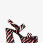 Blaire Zebra Calf Hair Platform Sandal
