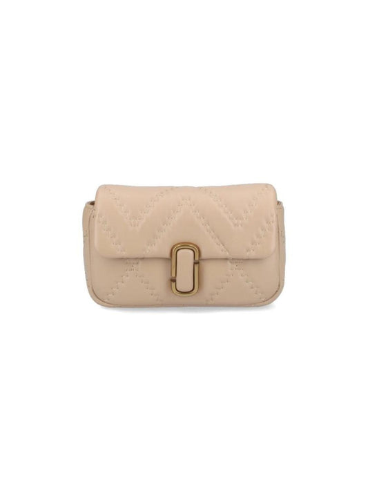 Marc Jacobs Logo Plaque Quilted Shoulder Bag