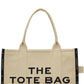 Beige Large 'The Jacquard' Tote
