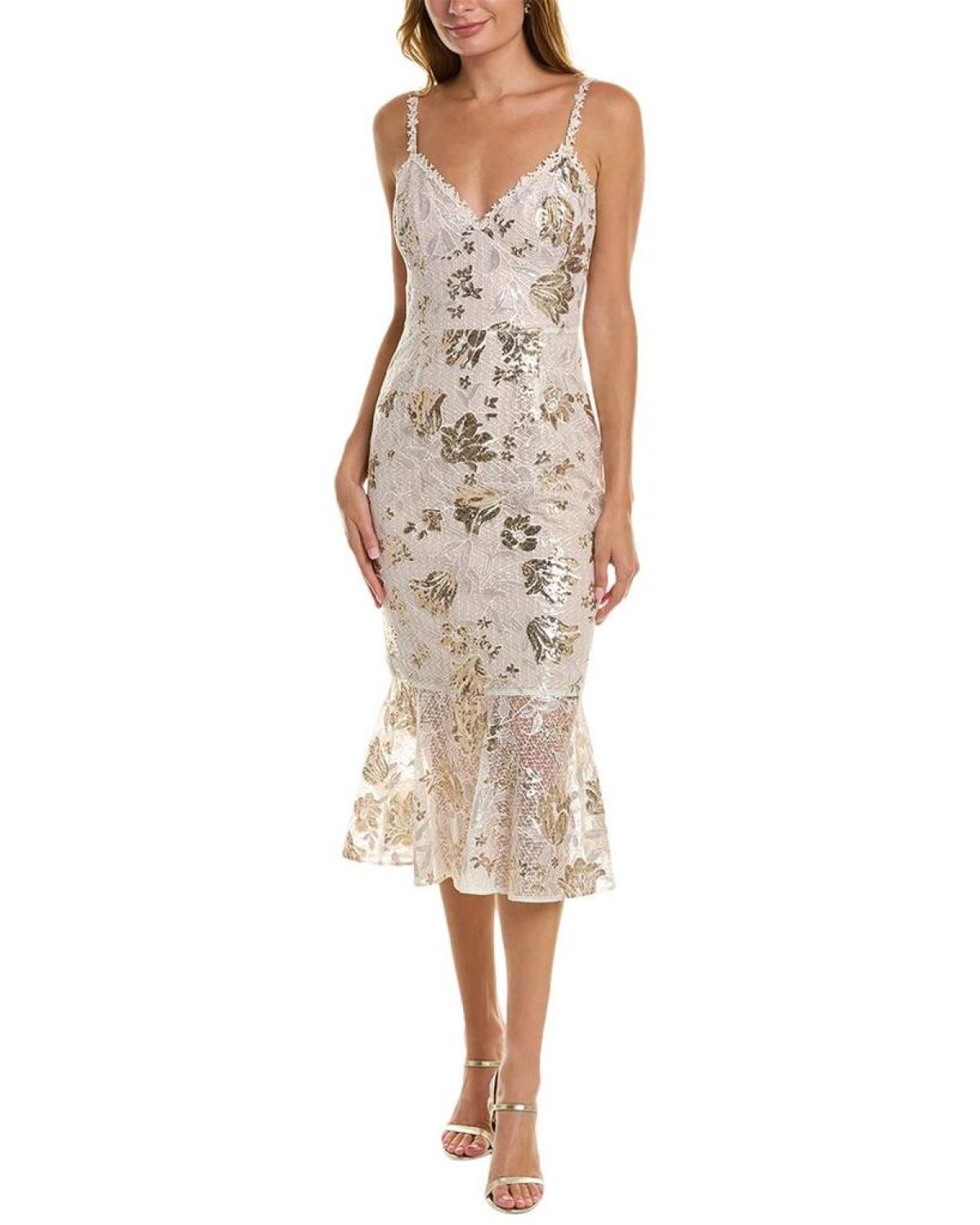 Marchesa Notte Sleeveless Gown