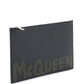 Alexander mcqueen graffiti flat pouch