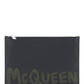 Alexander mcqueen graffiti flat pouch