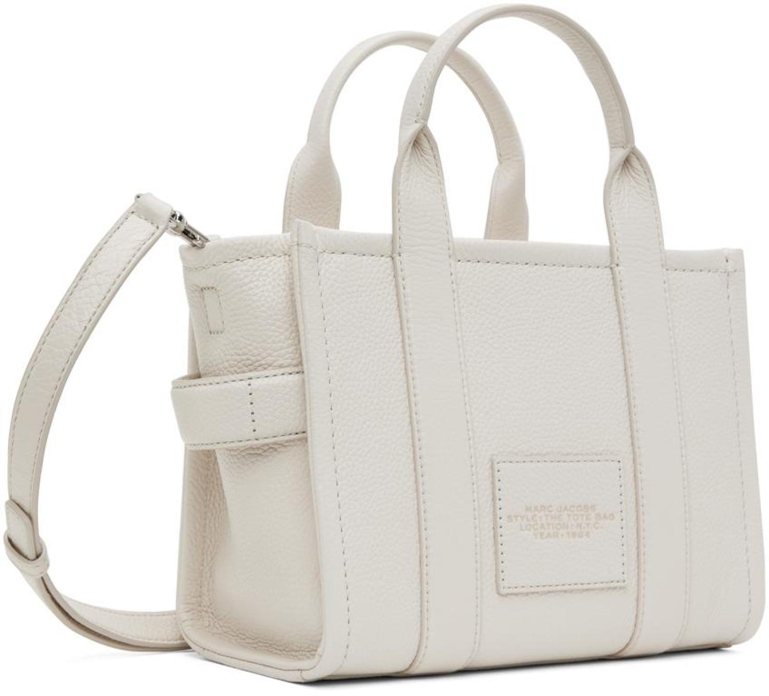 トートバッグ The Mini Tote - Marc Jacobs - Leather - White 12953779-2024872017909355.jpg
