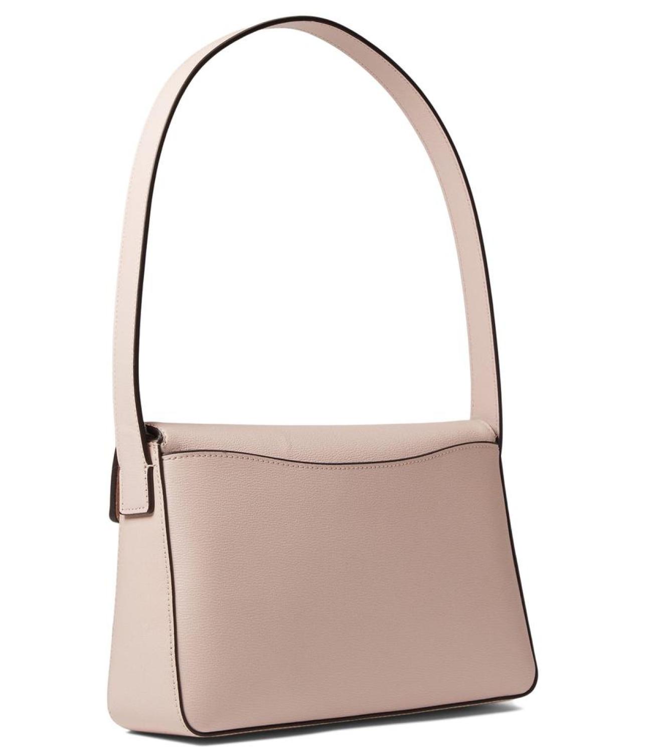 Katy Textured Leather Medium Shoulder Bag