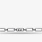 Precious Metal-Plated Brass Chain Link Necklace