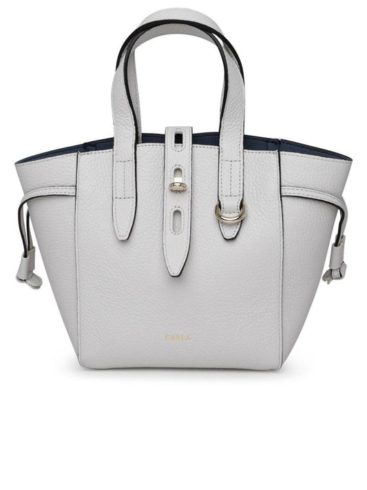 Furla Net Logo Printed Mini Tote Bag