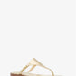 Daniella Metallic Leather Sandal