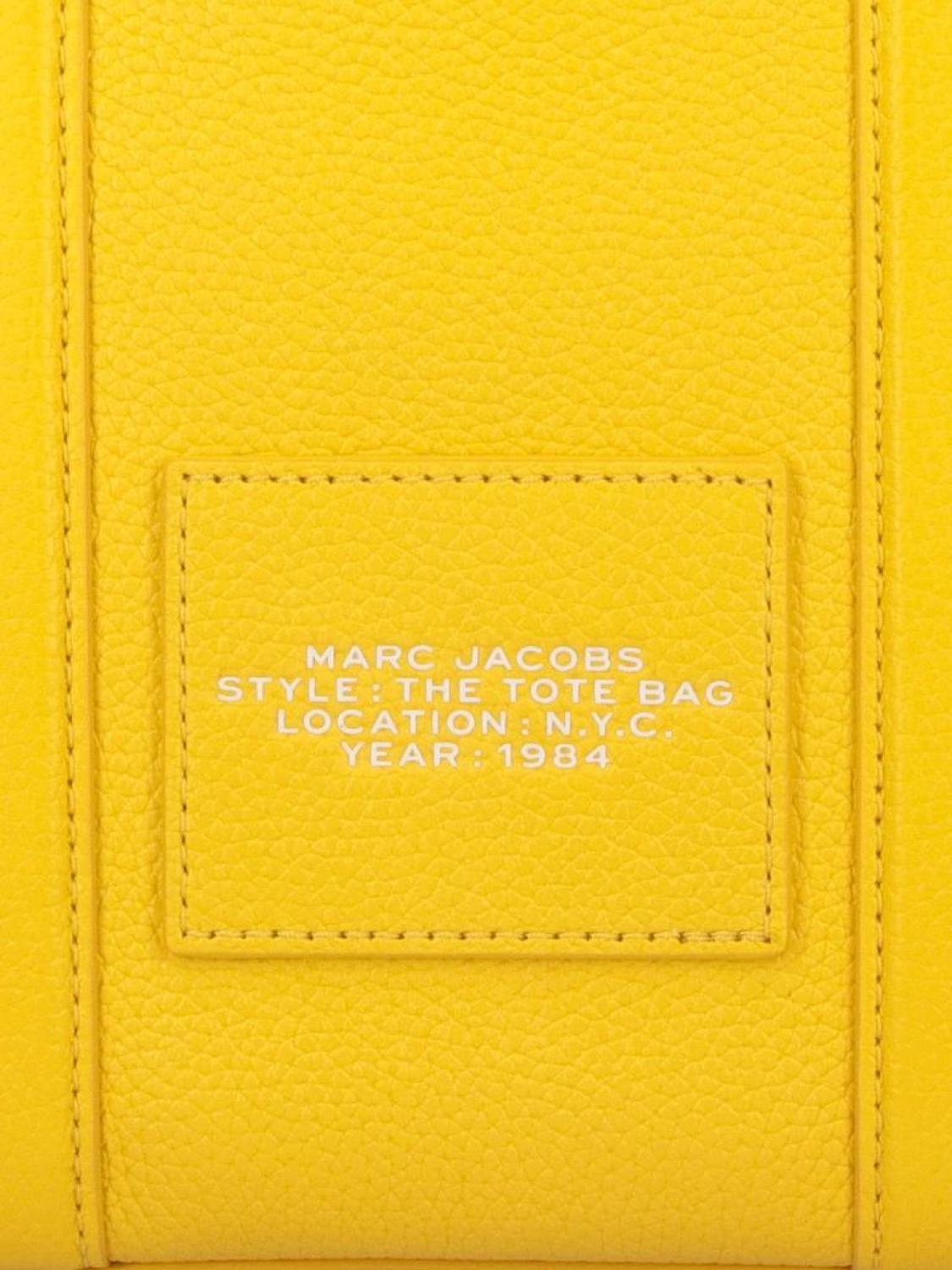 Marc Jacobs Logo Printed Zipped Small Tote Bag
