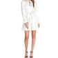 Foil Paisley Shift Dress