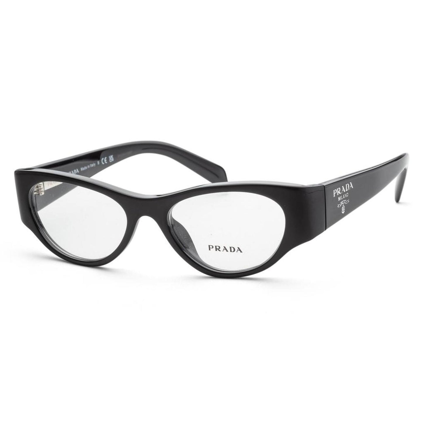 Prada Women's PR-06ZV-1AB1O1 Fashion 50mm Black Opticals