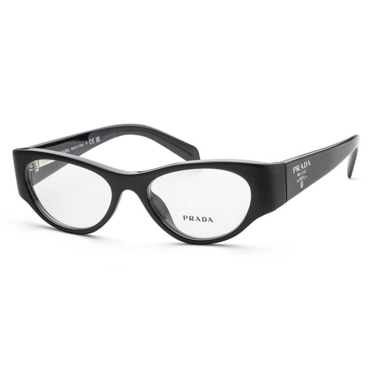 Prada Women's PR-06ZV-1AB1O1 Fashion 50mm Black Opticals