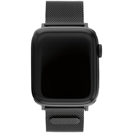 Black Stainless Steel Mesh Bracelet for Apple Watch® 42/44/45mm