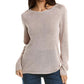 S Max Mara Linen Sweater