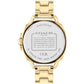 Women's Tatum Gold-Tone Stainless Steel Bracelet Watch, 34mm