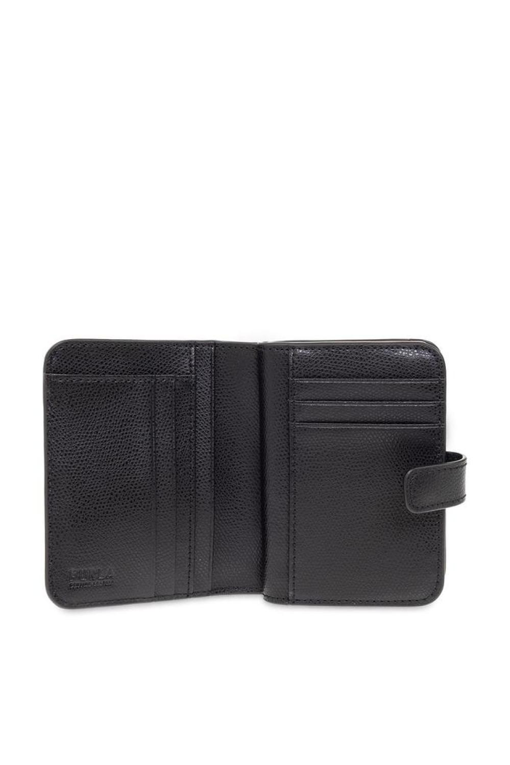 Furla Logo Lettering Compact Wallet