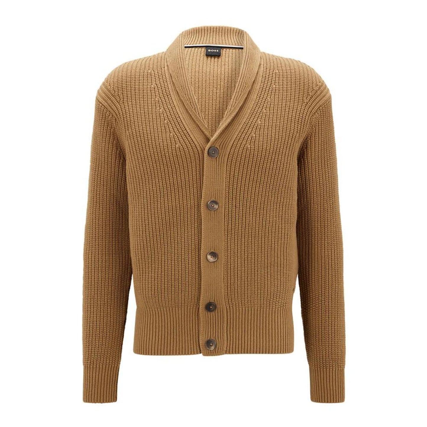 Men's Ribbed-Knit Cardigan