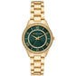 Women's Lauryn Three-Hand Gold-Tone Stainless Steel Watch 33mm