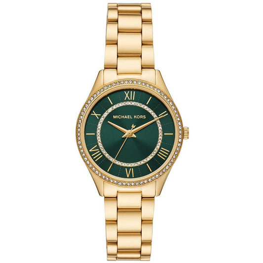 Women's Lauryn Three-Hand Gold-Tone Stainless Steel Watch 33mm