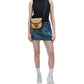 The Woven J Marc Small Saddle Bag