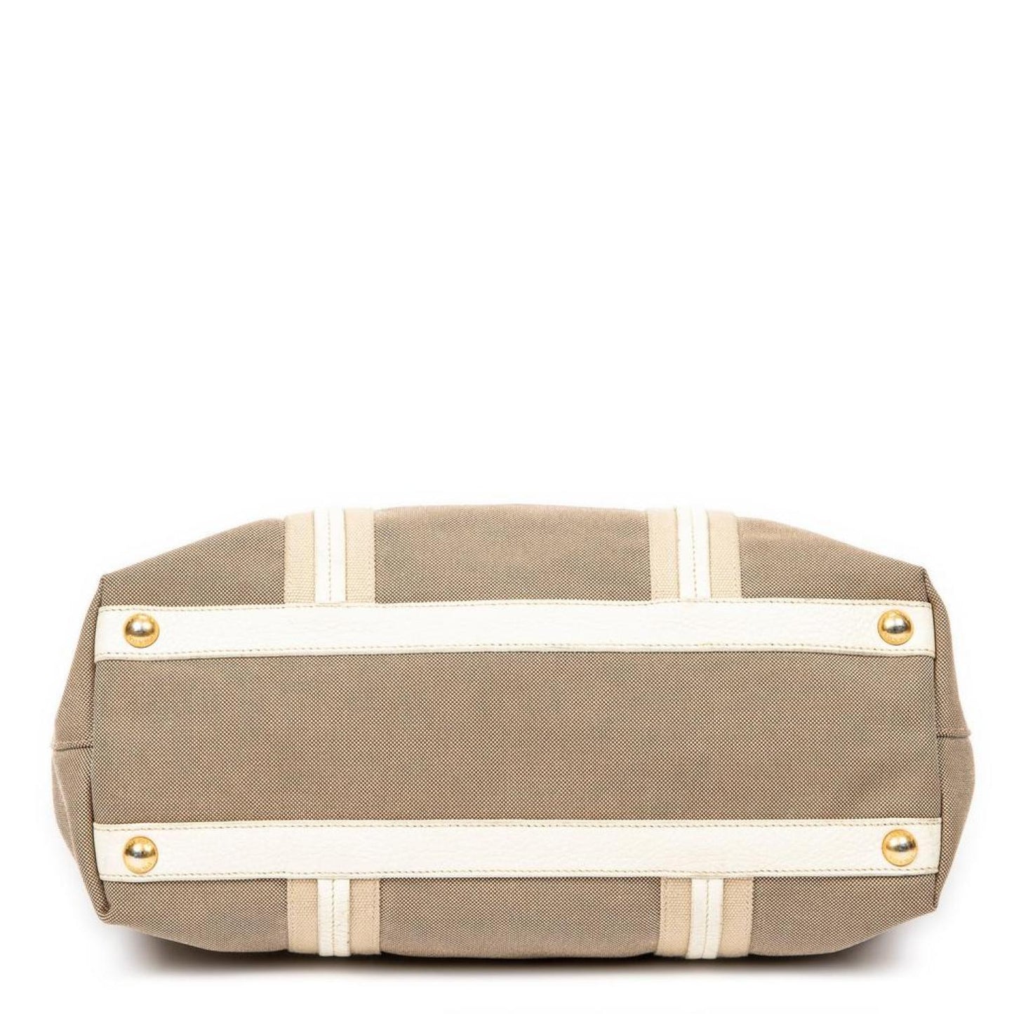 Studded Handle Jacquard Open Tote