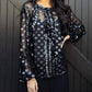 Bennett Blouse In Disco Dot