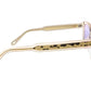 Chloe CE760S Peach Rectangle Sunglasses