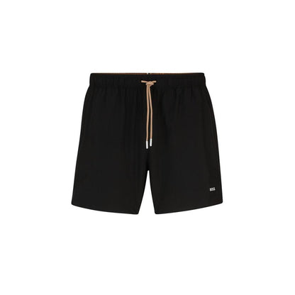 Men's Quick-Drying Logo Print Swim Shorts