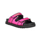 Women's Fabulonn Two Strap Fabric Slide-on Sandals