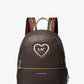 Logo Heart Coated Canvas Kids Backpack