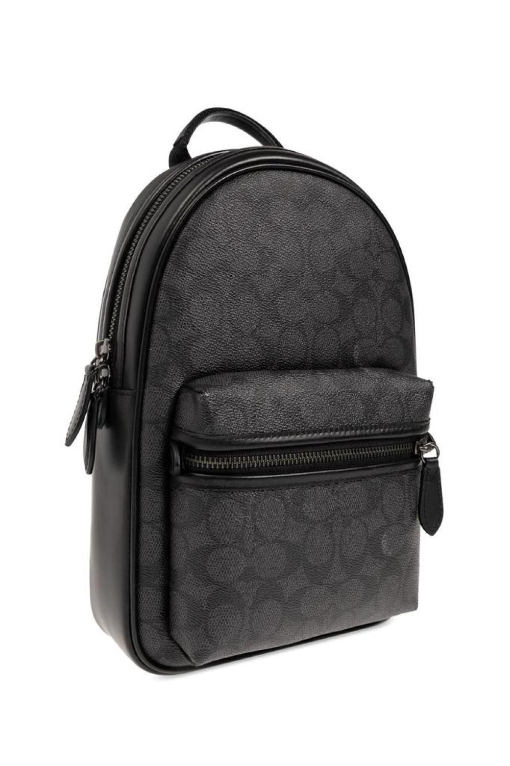 Coach Charter Logo Monogram Backpack