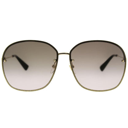 Gucci  GG 0228S 003 Womens Oval Sunglasses
