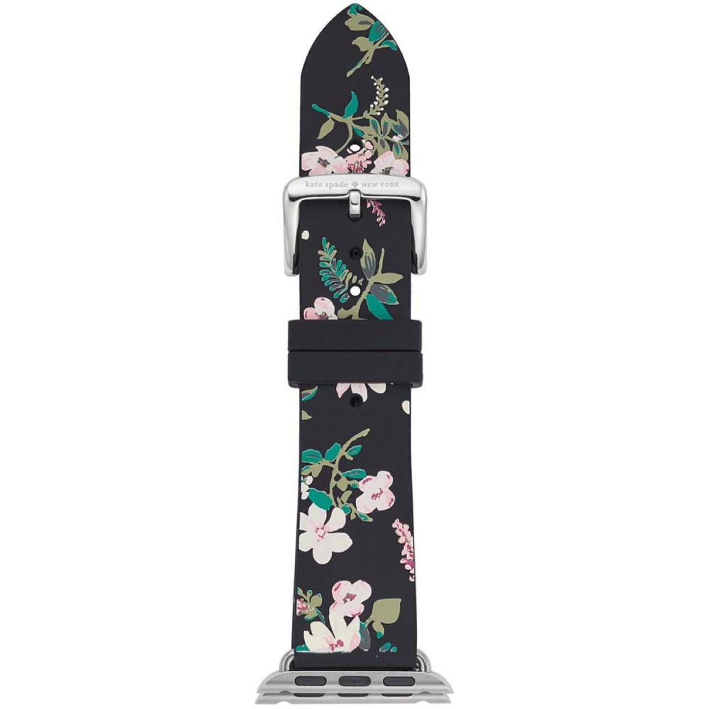 Women's Multicolored Floral Silicone Apple Watch® Strap