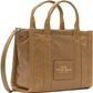 Tan 'The Shiny Crinkle Small' Tote