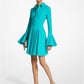 Organic Stretch Cotton Poplin Shirtdress