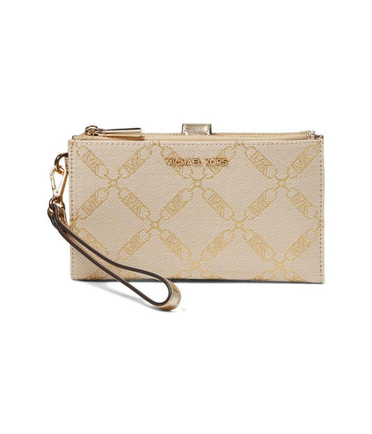 Jet Set Double Zip Wristlet