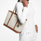 Jet Set Travel Small Logo Top-Zip Tote Bag
