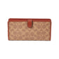 Coated Canvas Signature Skinny Wallet