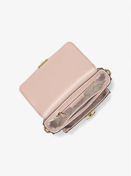 Bradshaw Medium Color-Block Leather Messenger Bag