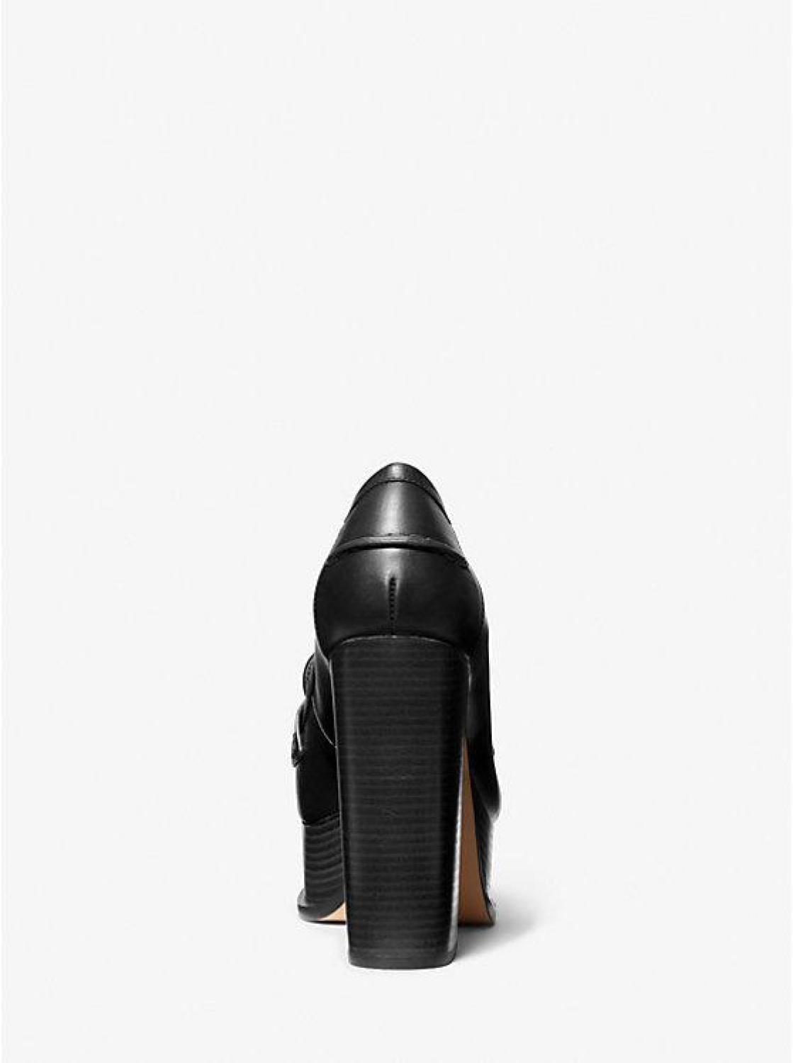 Eden Leather Platform Loafer