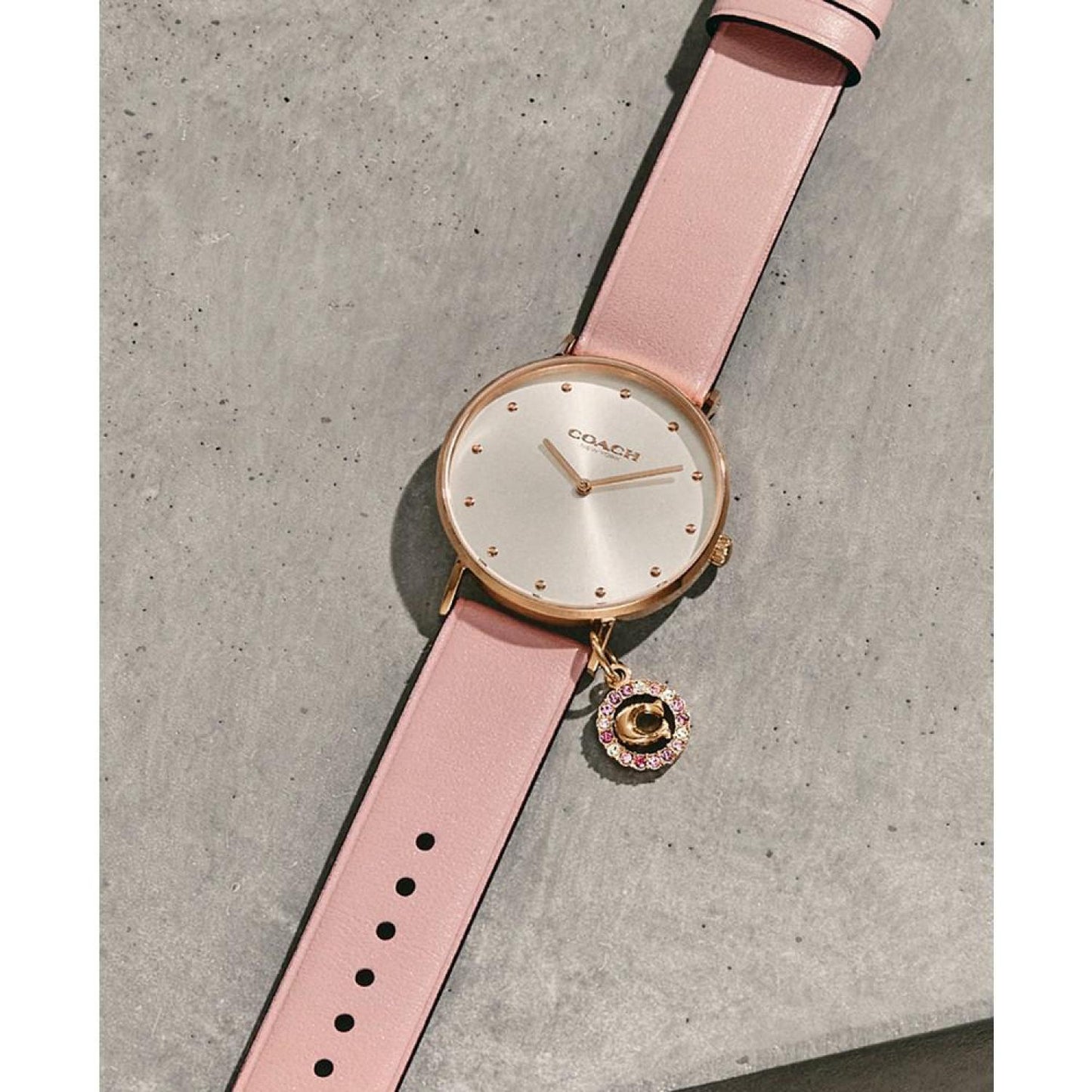Women's Perry Blossom Leather Strap Watch 36mm