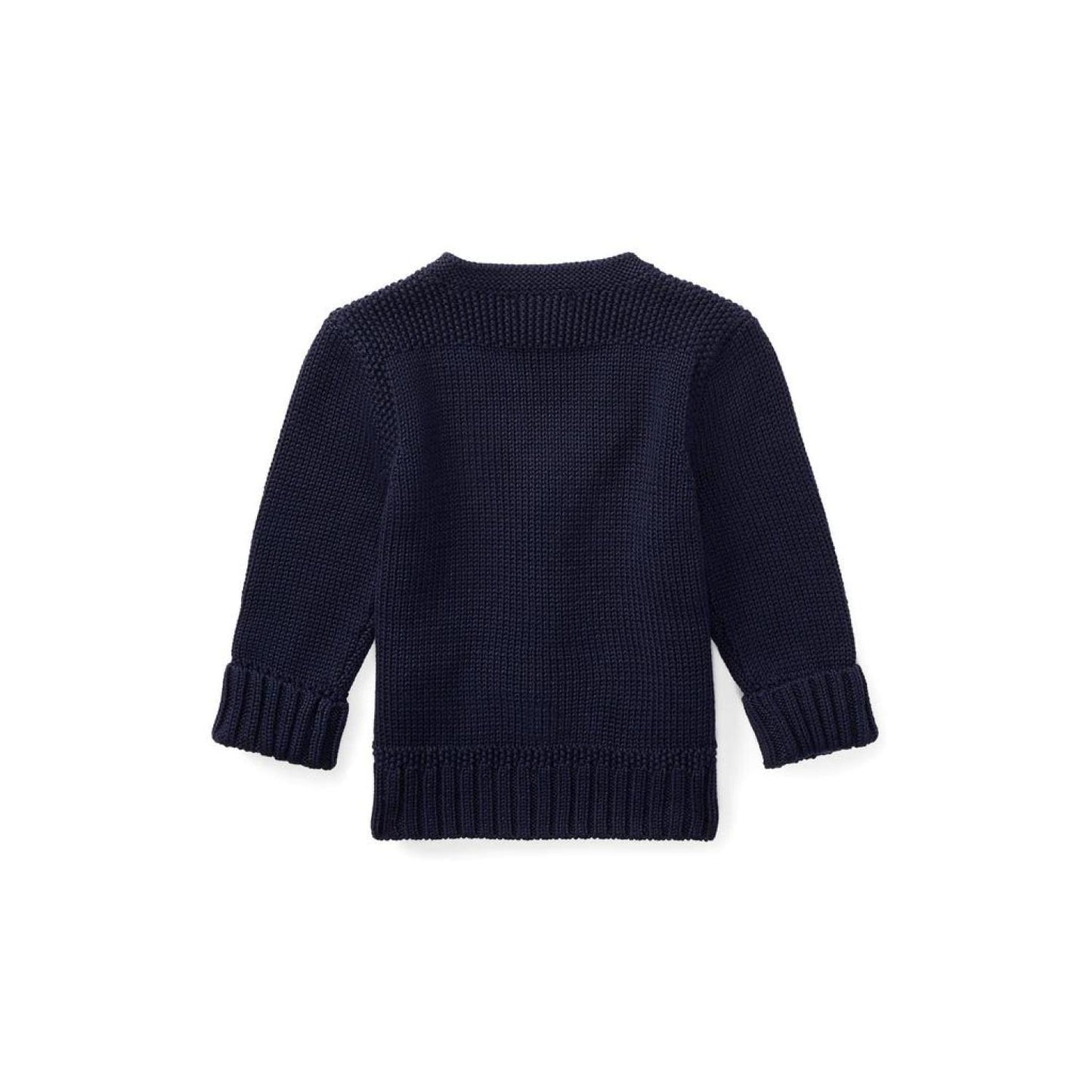 Combed Cotton V-Neck Cardigan (Infant)