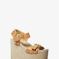 Colby Leather Wedge Sandal