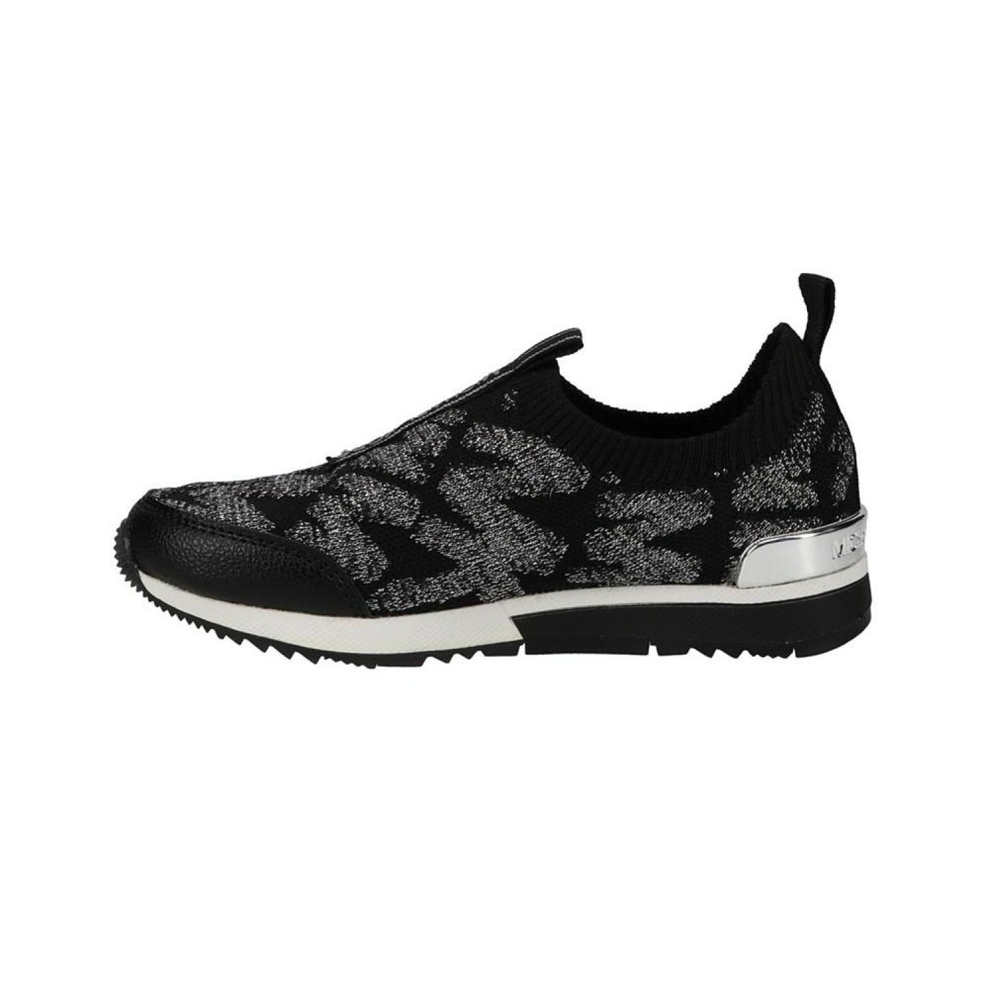 Little Girls Allie Sock Logo Slip On Sneakers