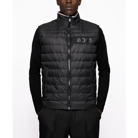 BOSS Men's Water-Repellent Padded Gilet